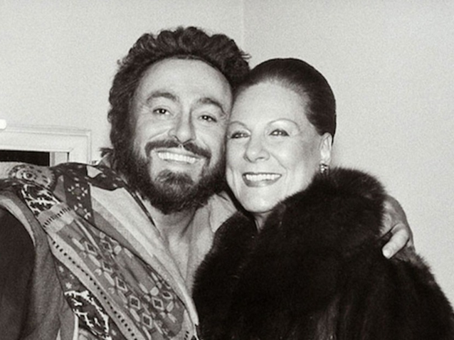 Renata Tebaldi et Luciano Pavarotti